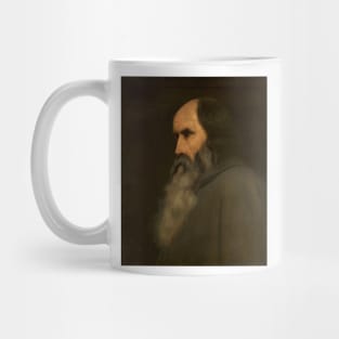 Portrait of an Old Man by Ary Scheffer Mug